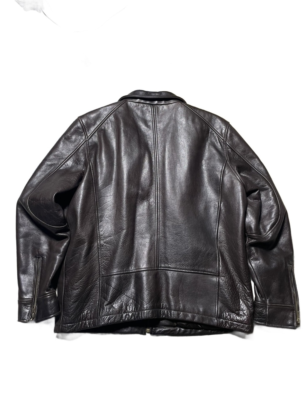 Wilsons Leather Men's Dark Brown Zip Front Jacket -Size XL - Picture 2 of 13
